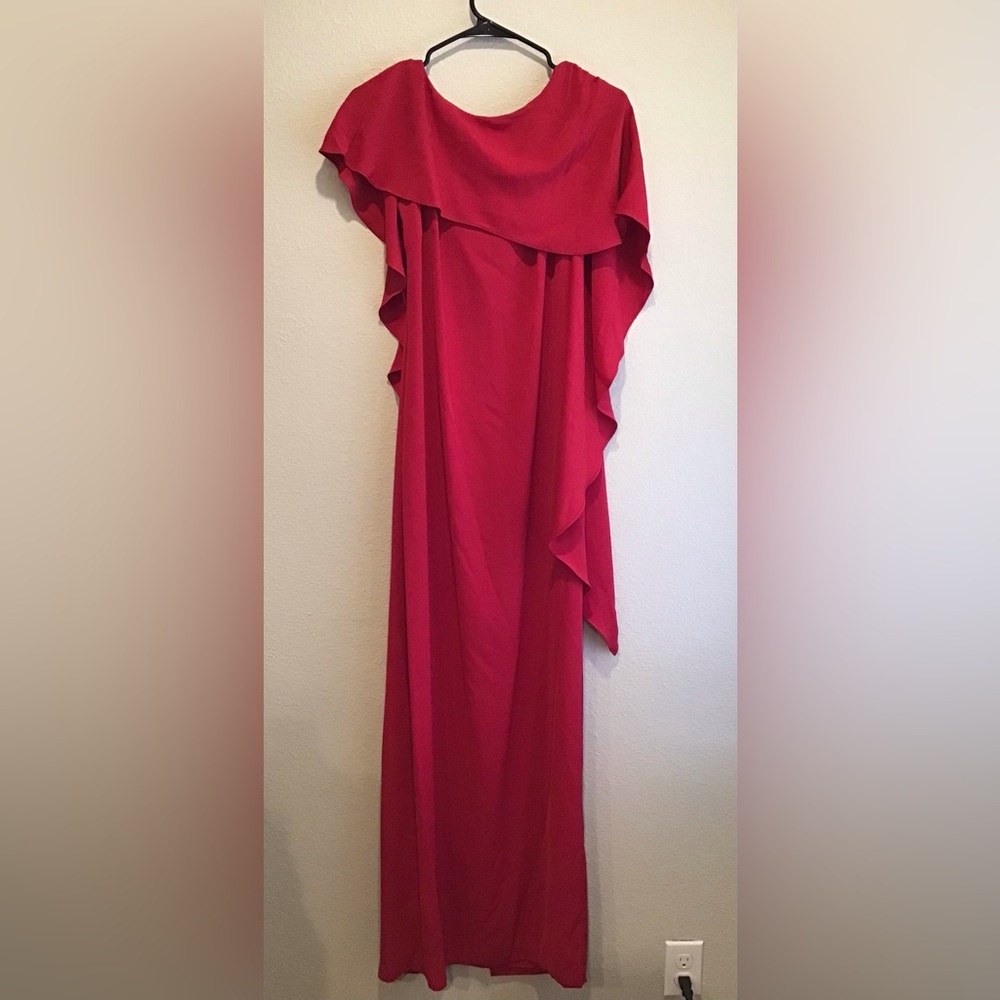 Red Lauren Ralph Lauren Apiatan Gown